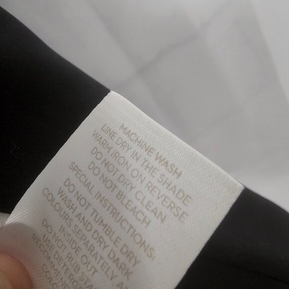 Boden Mini Skirt Velour Black Rust Polka Dot Mod Twee Retro 6P - Picture 9 of 10